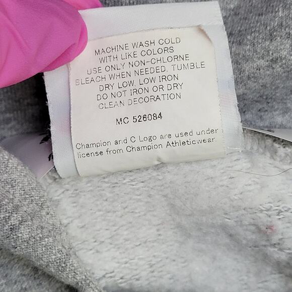 Vintage St-Norbert College Zip Hoodie Large 24x25 Champion - Picture 11 of 16